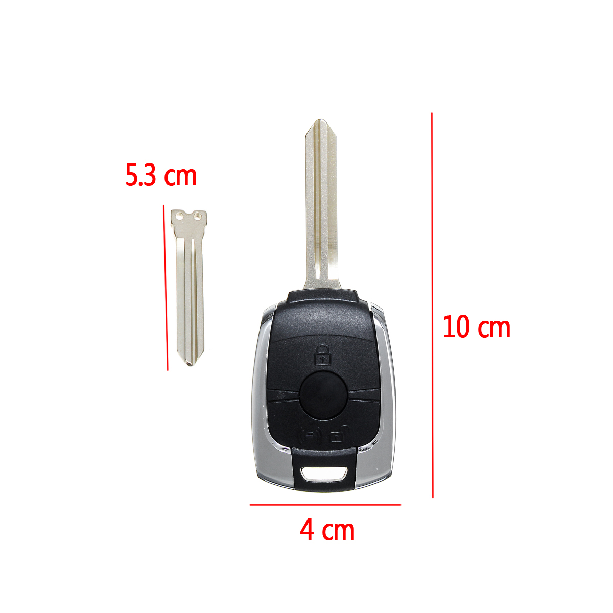 2-Button-Fob-Remote-Key-Case-Shell-Cover-for-SSANGYONG-Actyon-Kyron-Rexton-1570008