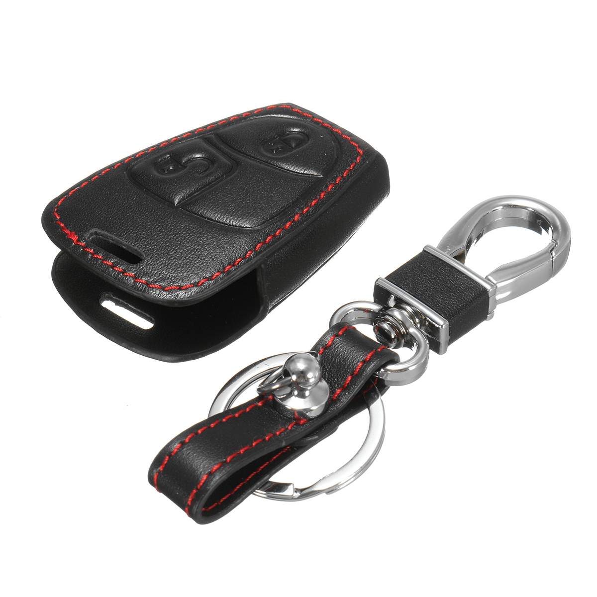 2-Button-Remote-Smart-Key-Leather-Case-Cover-Holder-For-Mercedes-C-S-CLK-SLK-1148134