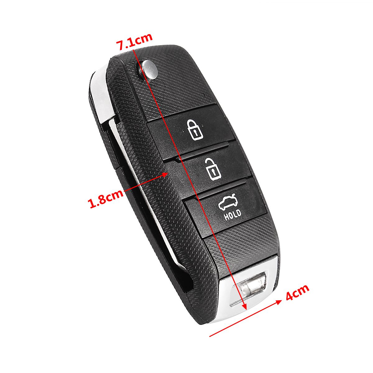 3-Bottons-Flip-Folding-Remote-Key-Case-Shell-for-KIA-K2-K3-K5-Carens-Cerato-Forte-1361169