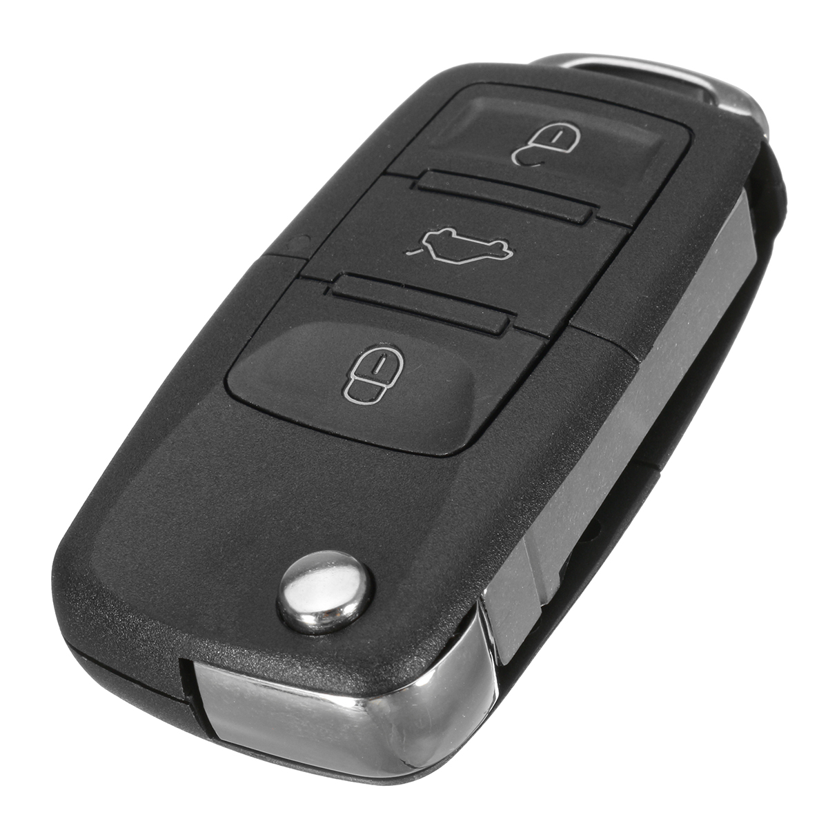 3-Button-Flip-Keyless-Uncut-Key-Entry-Remote-Control-Fob-ID48-Chip-433MHz-For-VW-1157560