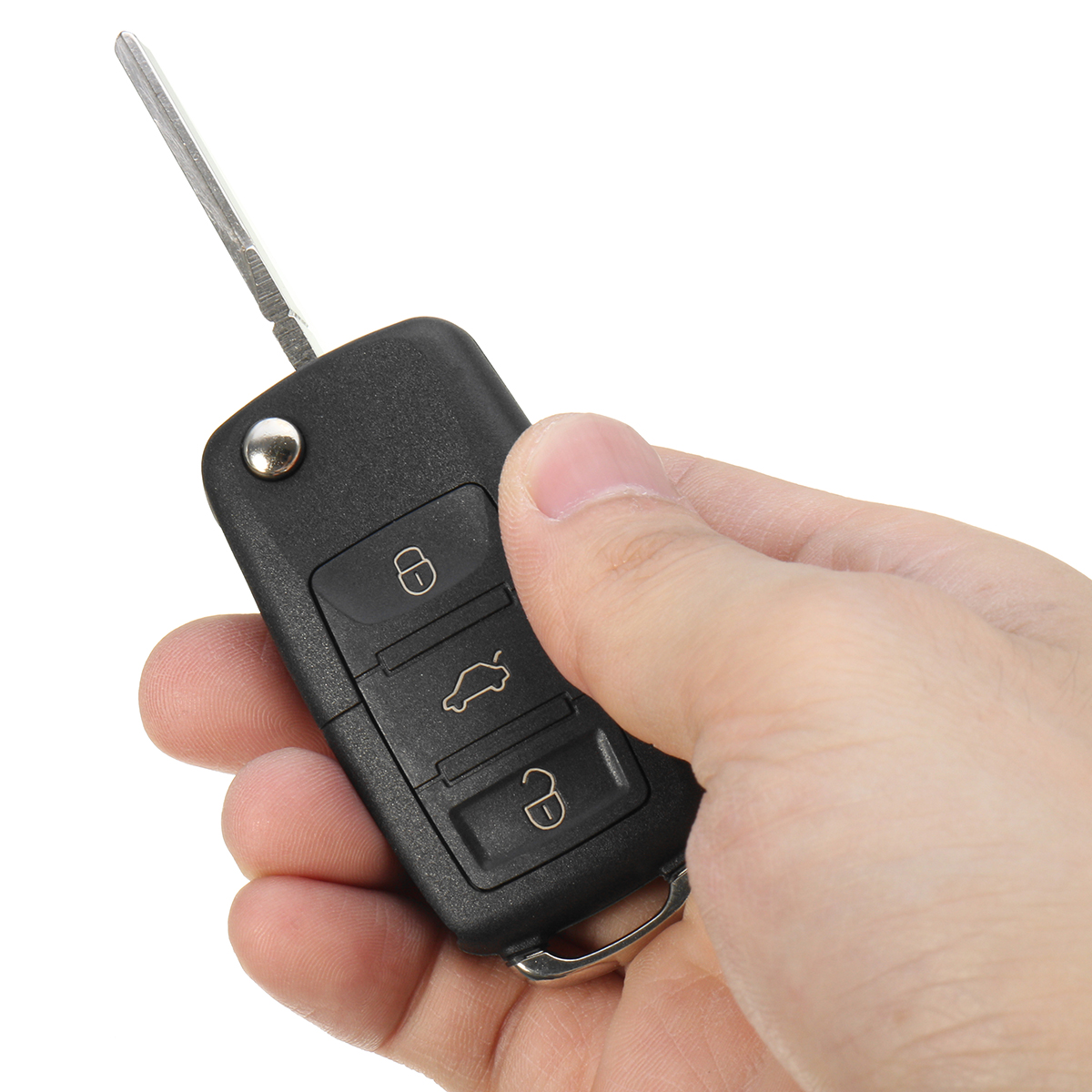 3-Button-Flip-Keyless-Uncut-Key-Entry-Remote-Control-Fob-ID48-Chip-433MHz-For-VW-1157560