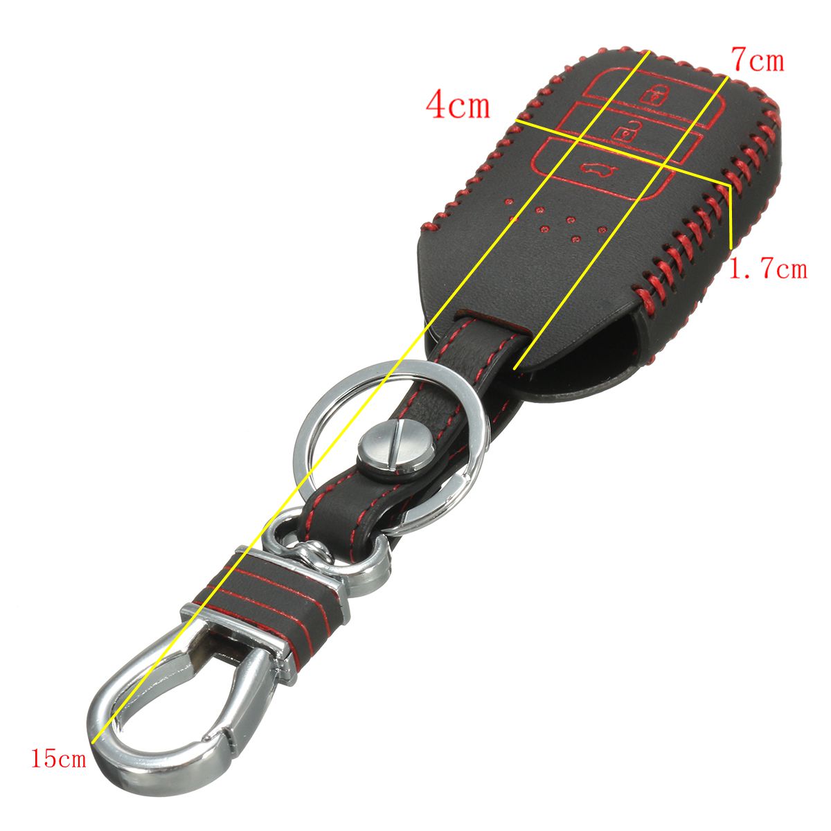 3-Button-Remote-Smart-Key-Leather-Case-Cover-For-Honda-Accord-CRV-1148136