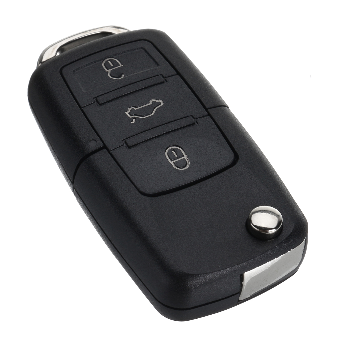 3-Buttons-FOB-Remote-Key-Case-Shell-w-Battery-CR2032-For-VW-1227085