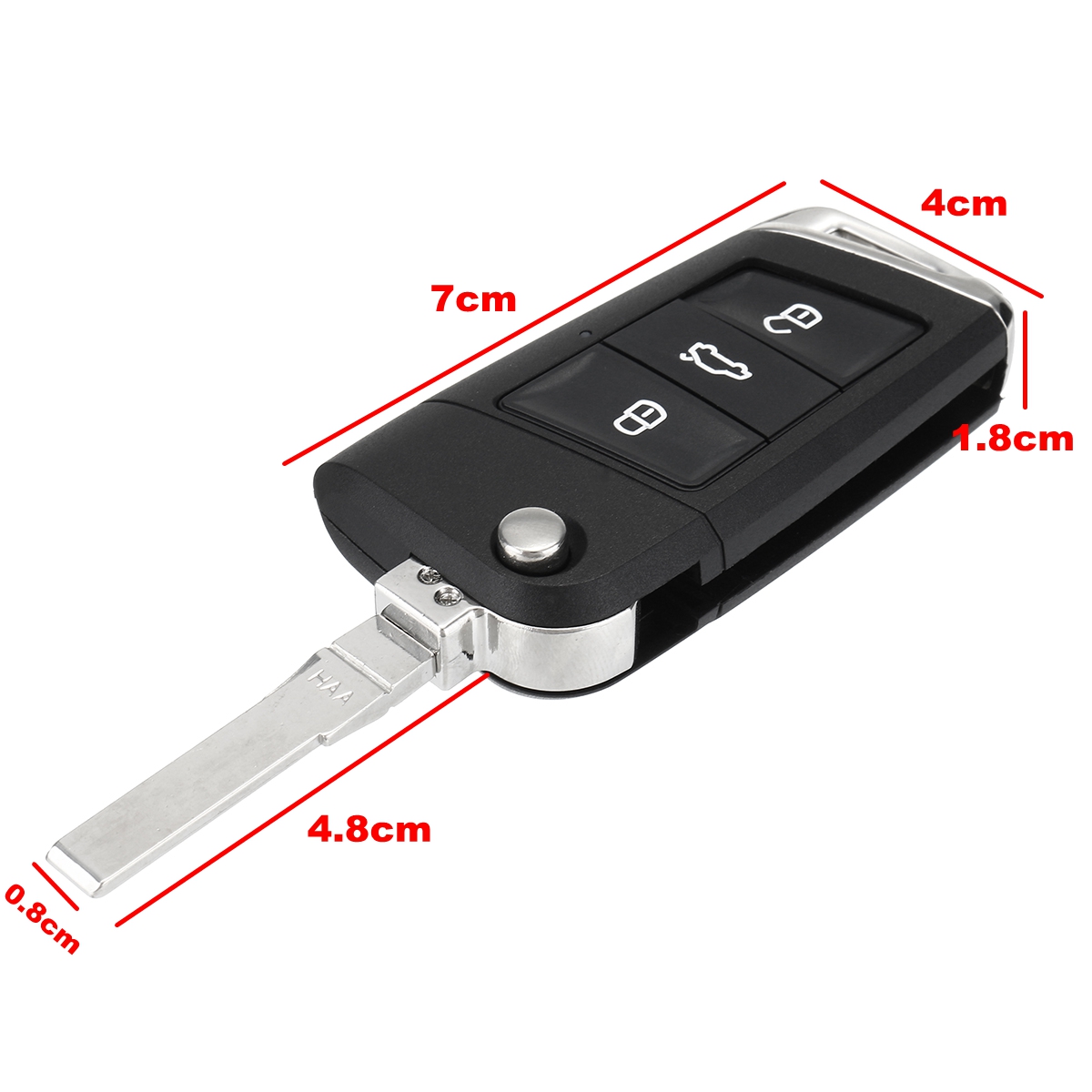 3-Buttons-Flip-Remote-Key-Fob-Case-Shell-Battery-For-VW-Golf-MK7-2002-2006-1334764