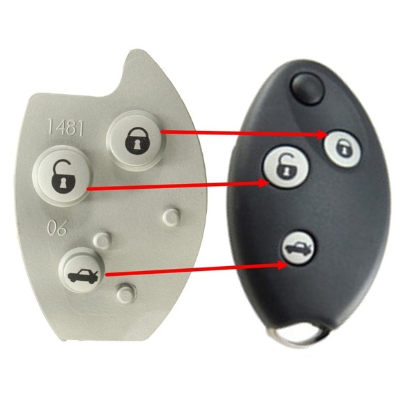 3-Buttons-Flip-Remote-Keys-Rubber-Button-PAD-Fits-for-Citroen-Xsara-C5-1019216