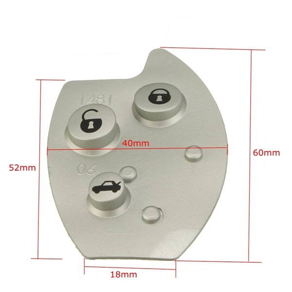 3-Buttons-Flip-Remote-Keys-Rubber-Button-PAD-Fits-for-Citroen-Xsara-C5-1019216