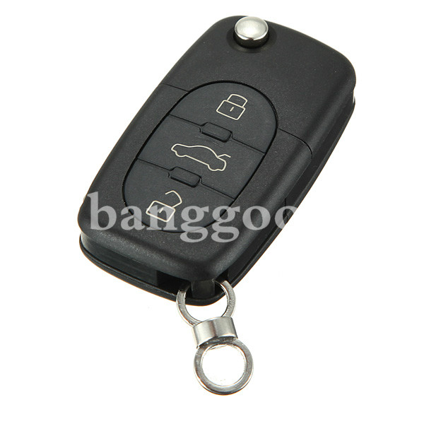 3-Buttons-Remote-Key-Fob-Case-Shell-Blade-HAA-for-Audi-48270