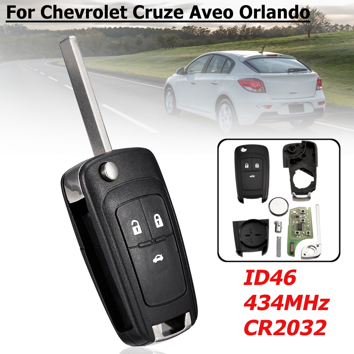 3-Buttons-Remote-Key-Fob-with-ID46-Chip-434MHz-For-Chevrolet-Cruze-Aveo-Orlando-1354131