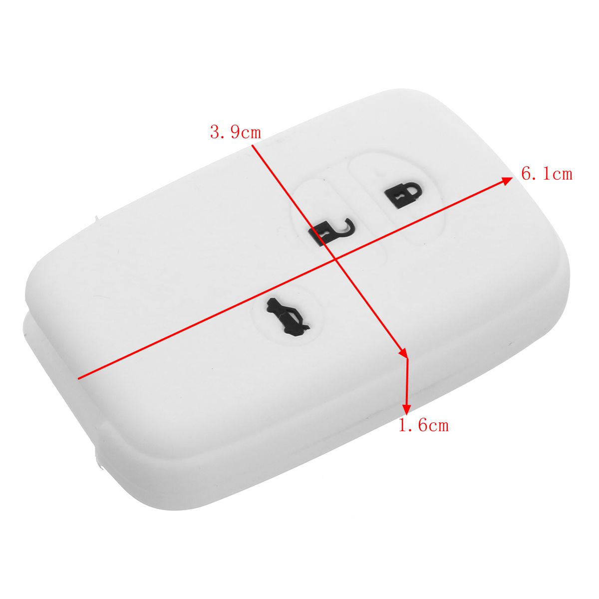 3-Buttons-Silicone-Fob-Remote-Key-Case-Cover-Fit-For-Toyota-Prado-Crown-Reiz-1429161
