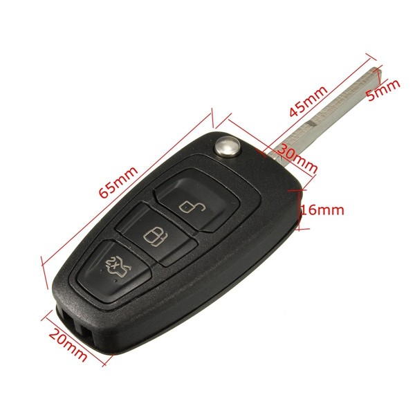 3-Buttons-Uncut-Remote-Key-Fob-for-Ford-Focus-C-MAX-Mondeo-Galaxy-Late-Fiesta-1019215