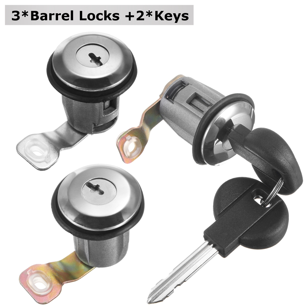 3Pcs-Barrel-Door-Lock-Cylinders-Set-w-2-Keys-For-Peugeot-For-Citroen-Berlingo-Xsara-1261461