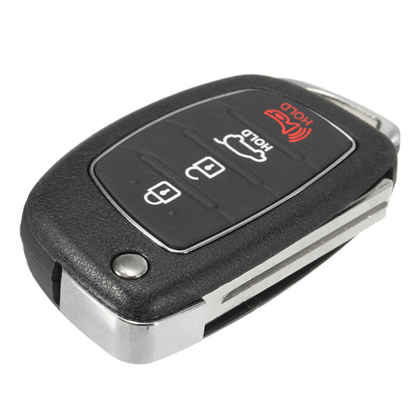 4-Button-Folding-Flip-Remote-Key-Shell-Case-FobBladefFor-HYUNDAI-ix45-Santa-Fe-1064166