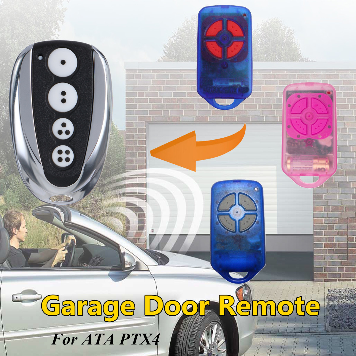 4-Button-Garage-Gate-Remote-Control-Transmitter-Key-Replacement-for-ATA-PTX4-433MHz-1209106