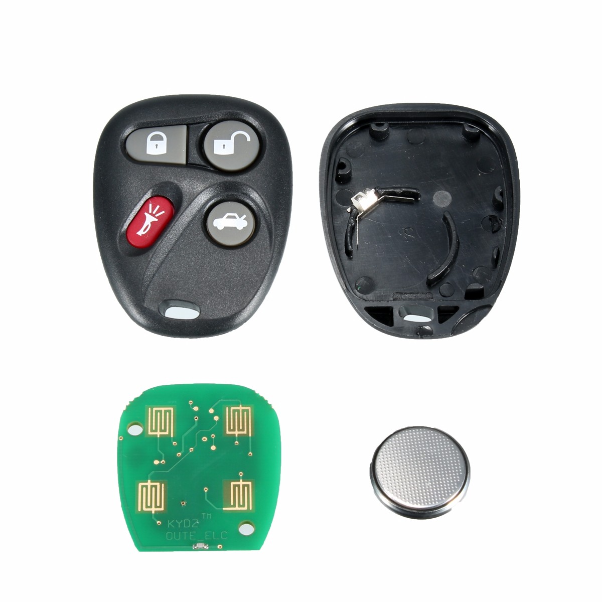 4-Button-Replacement-Keyless-Entry-Remote-Key-Fob-Alarm-Shell-For-Koblear-1195019