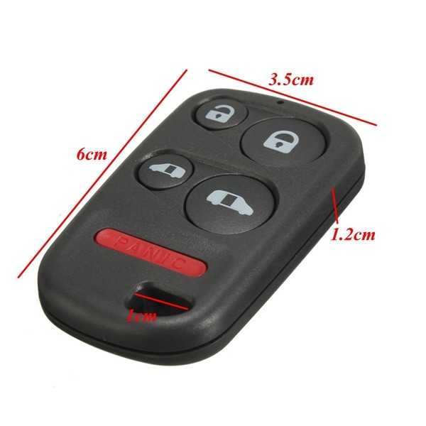 4-ButtonPanic-Remote-Entry-Key-Keyless-Case-Shell-for-Honda-Odyssey-1002162