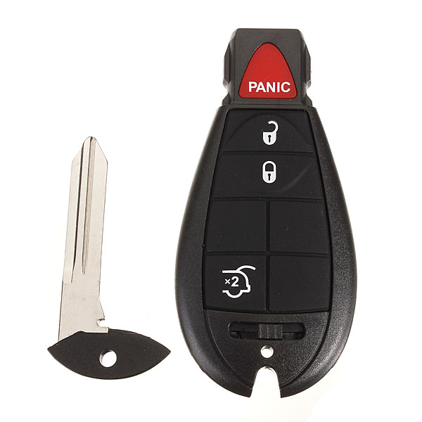 4-Buttons-Uncut-Key-Fob-Keyless-Entry-Remote-Transmitter-for-Fobik-940719