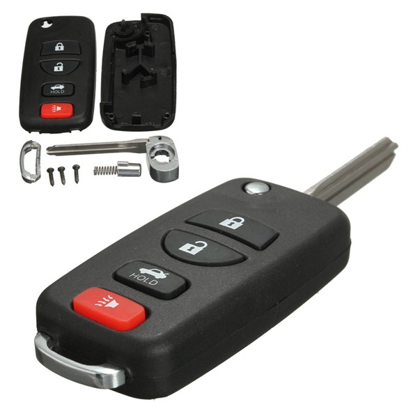 4B-Uncut-Folding-Flip-Remote-Key-Case-For-Nissan-Armada-999757