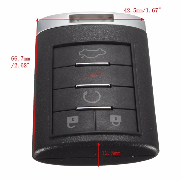 5-Button-315Hz-Keyless-Entry-Remote-Key-Fob-Transmitter-for-Cadillac-CTS-DTS-STS-1077837