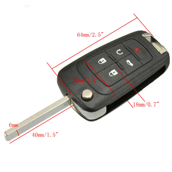 5-Buttons-Remote-Flip-Key-Shell-for-Chevrolet-Remote-Key-Case-Fob-Replacement-1039654