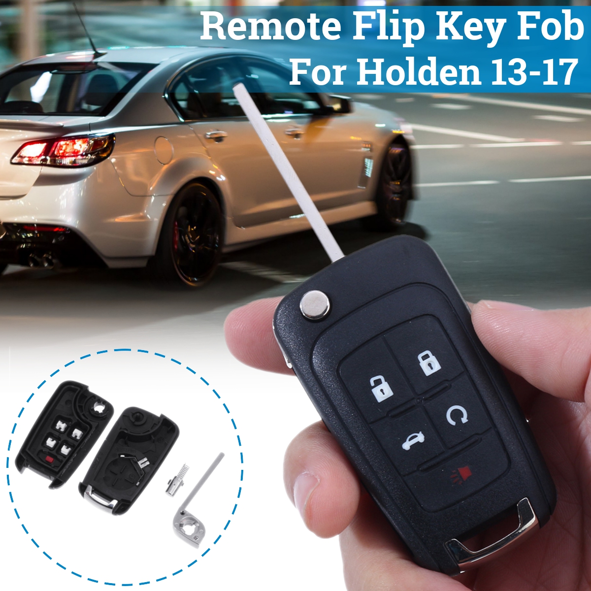 5-Buttons-Remote-Key-Fob-Case-Flip-Key-Shell-Replacement-For-Holden-2013-2017-1659533