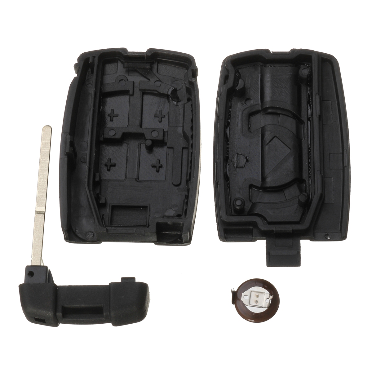 5-Buttons-Remote-Key-Fob-Cover-Case--VL2330-Battery-For-Land-Rover-Freelander-2-1208947