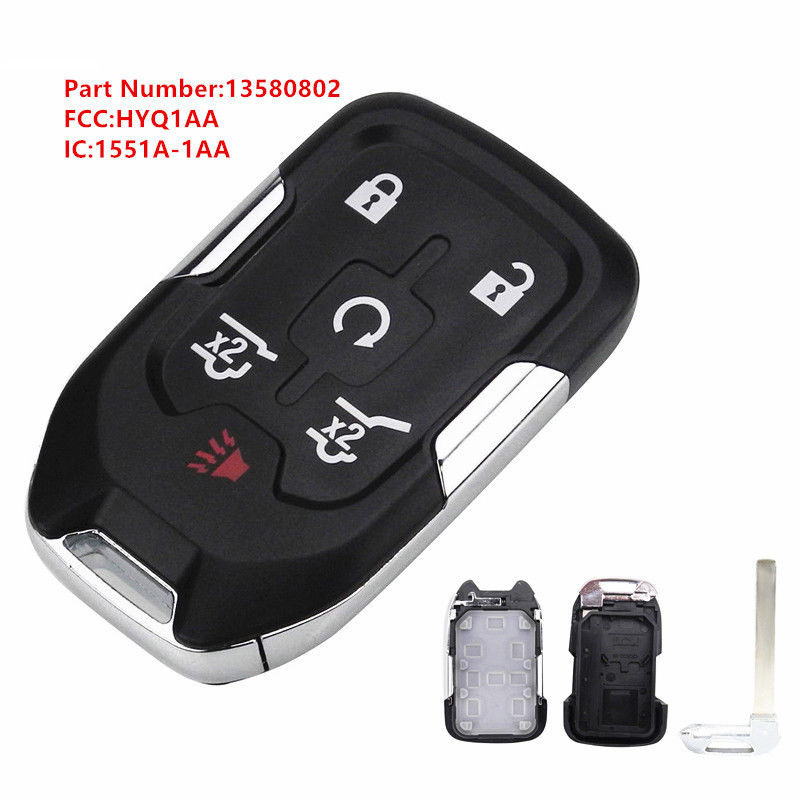 6-Buttons-Car-Smart-Remote-Key-Case-Shell-For-Chevrolet-SuburbanTahoeGMC-Yukon-XL-2015-1559797