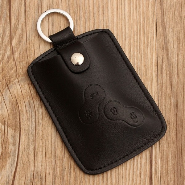 Black-Leather-Car-Key-Cover-Case-Wallet-Holder-Shell-for-Renault-Clio-Scenic-Megane-Duster-Sandero-C-1007585