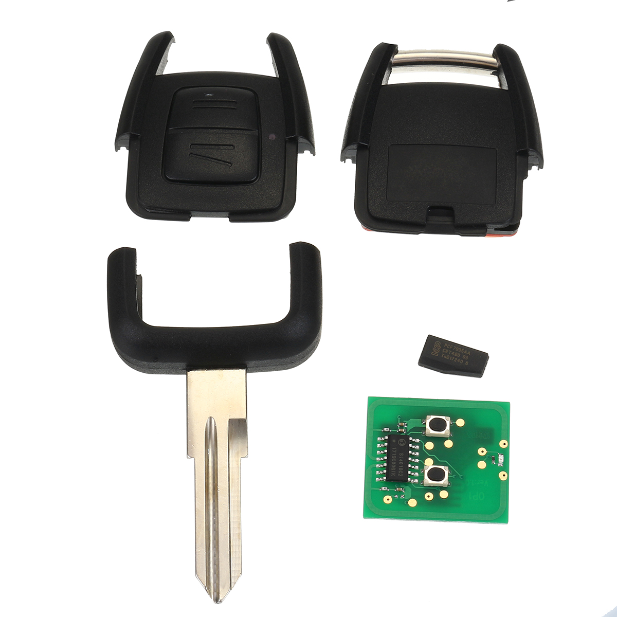 Car-2-Button-Remote-Key-Fob-433MHz-ID40-Chip-For-Vauxhall-Opel-Astra-Insignia-Zafira-1225722