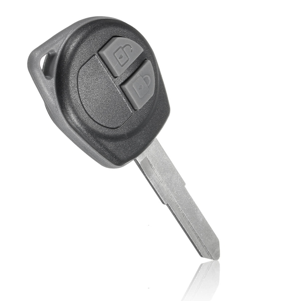 Car-2-Button-Remote-Key-Fob-Case-Shell-Uncut-Blade-for-Suzuki-Vauxhall-Agila-1074389