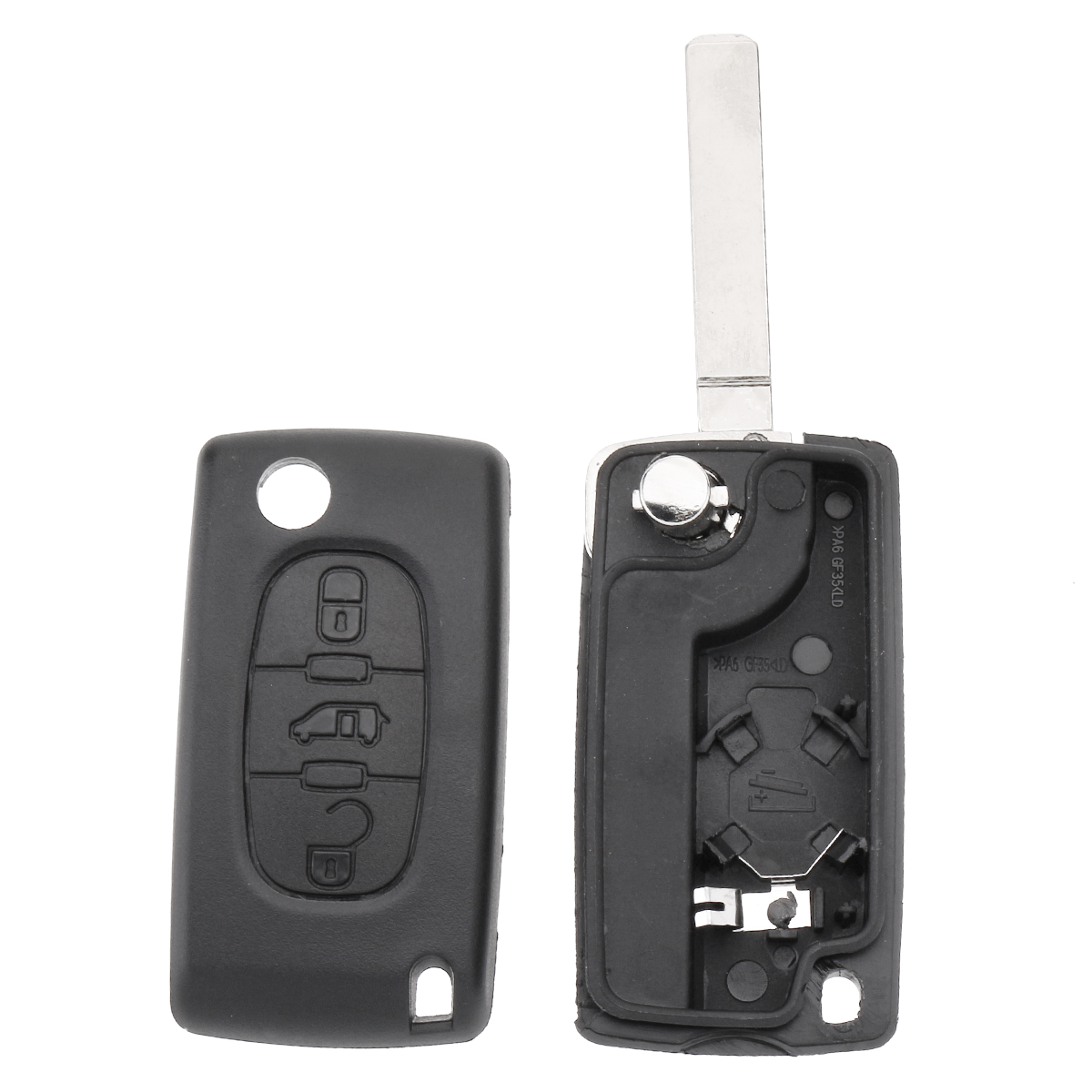 Car-3-Buttons-Key-FOB-Remove-Case-Shell-With-Blade-For-Citroen-Berlingo-1260744