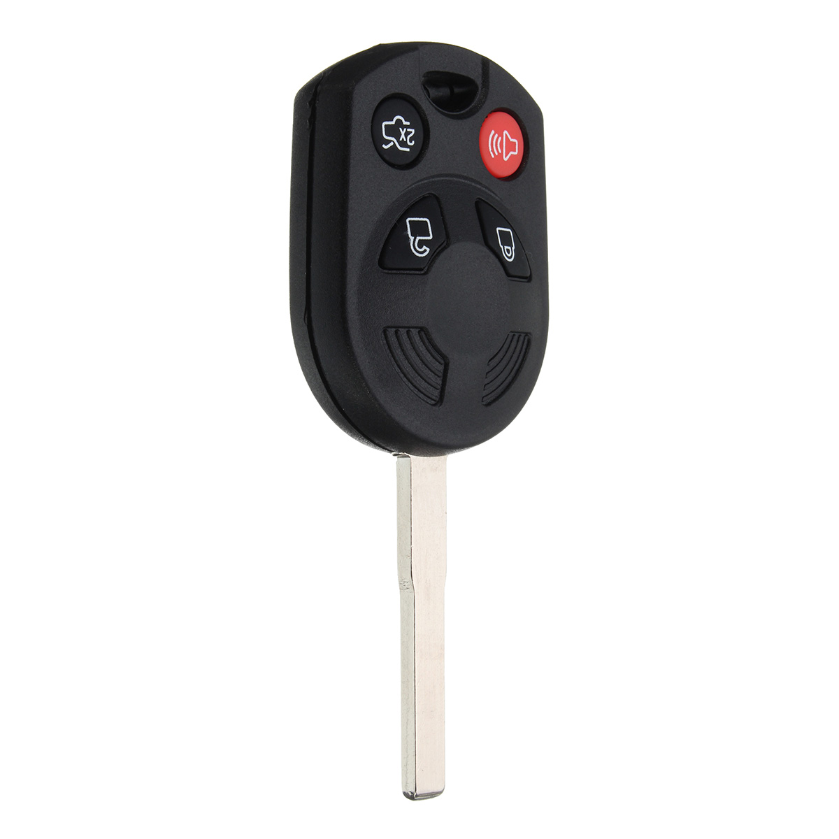 Car-4-Buttons-Remote-Head-Key-Case-Shell-Replacement-Uncut-HU101-For-Ford-1221716