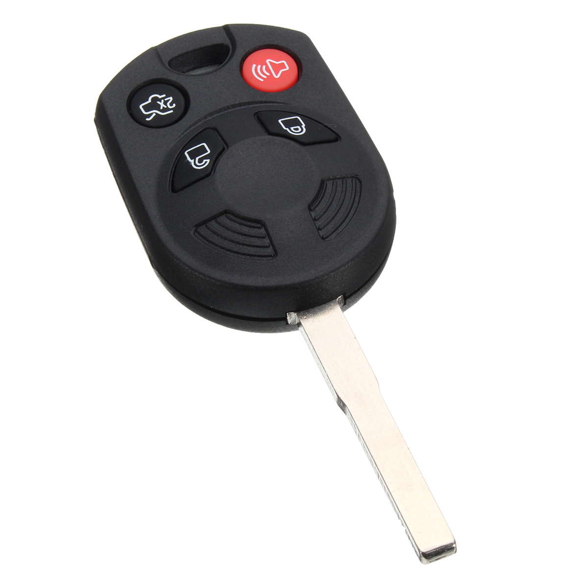 Car-4-Buttons-Remote-Head-Key-Case-Shell-Replacement-Uncut-HU101-For-Ford-1221716