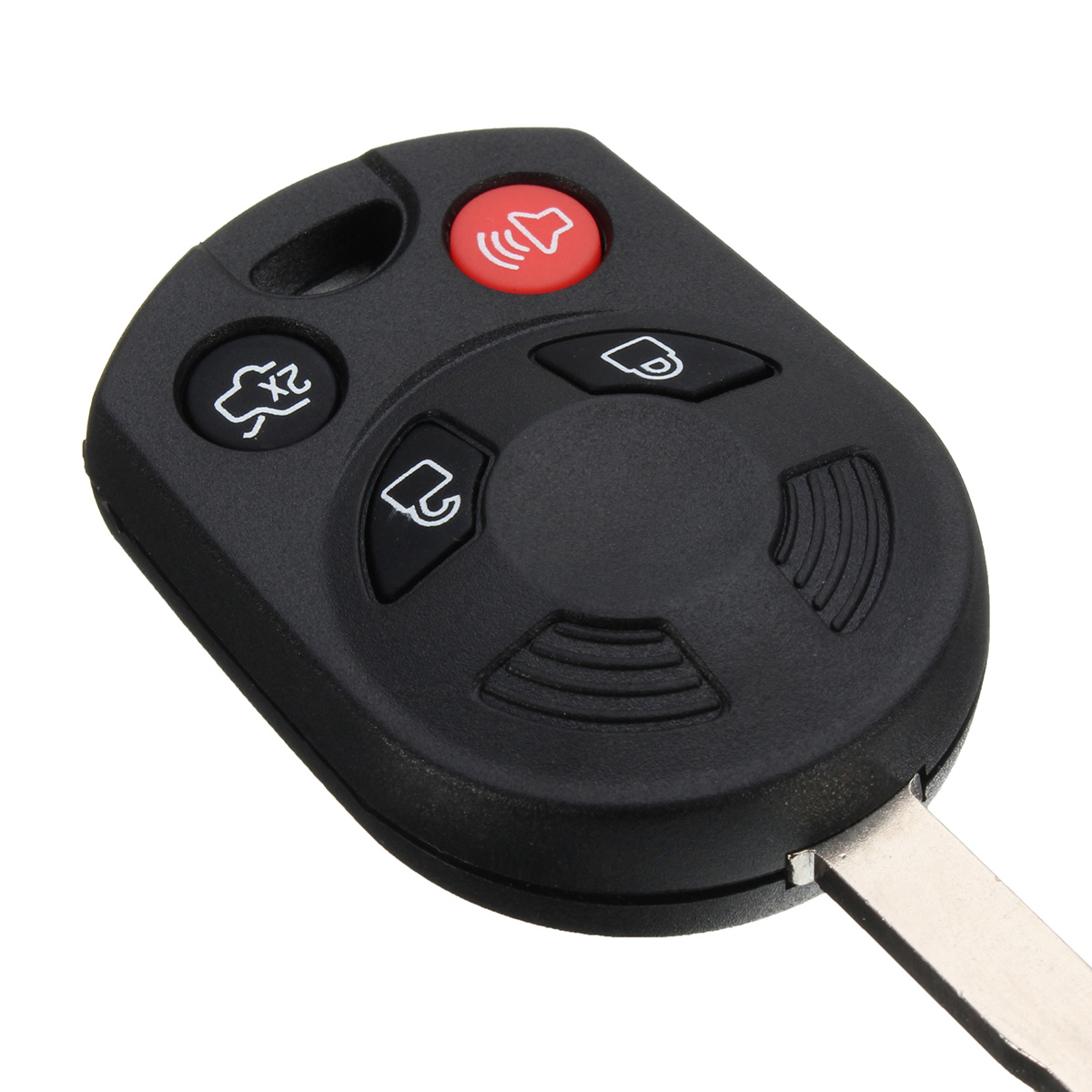 Car-4-Buttons-Remote-Head-Key-Case-Shell-Replacement-Uncut-HU101-For-Ford-1221716