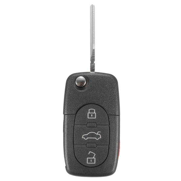 Car-Flip-Uncut-Key-Entry-Remote-Control-Fob-4-Button-for-Audi-A4-A6-A8-S4-S6-S8-TT-1077839