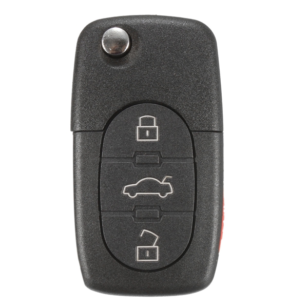 Car-Flip-Uncut-Key-Entry-Remote-Control-Fob-4-Button-for-Audi-A4-A6-A8-S4-S6-S8-TT-1077839