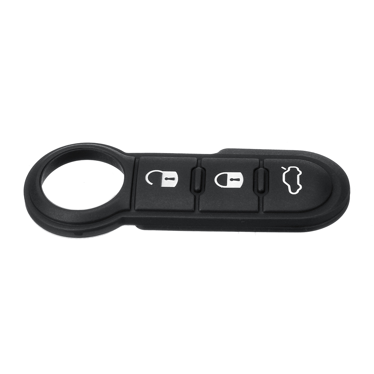 Car-Fob-Remote-Key-Case-3-Button-Rubber-Pad-For-Fiat-500-Panda-Abarth-Punto-1561202