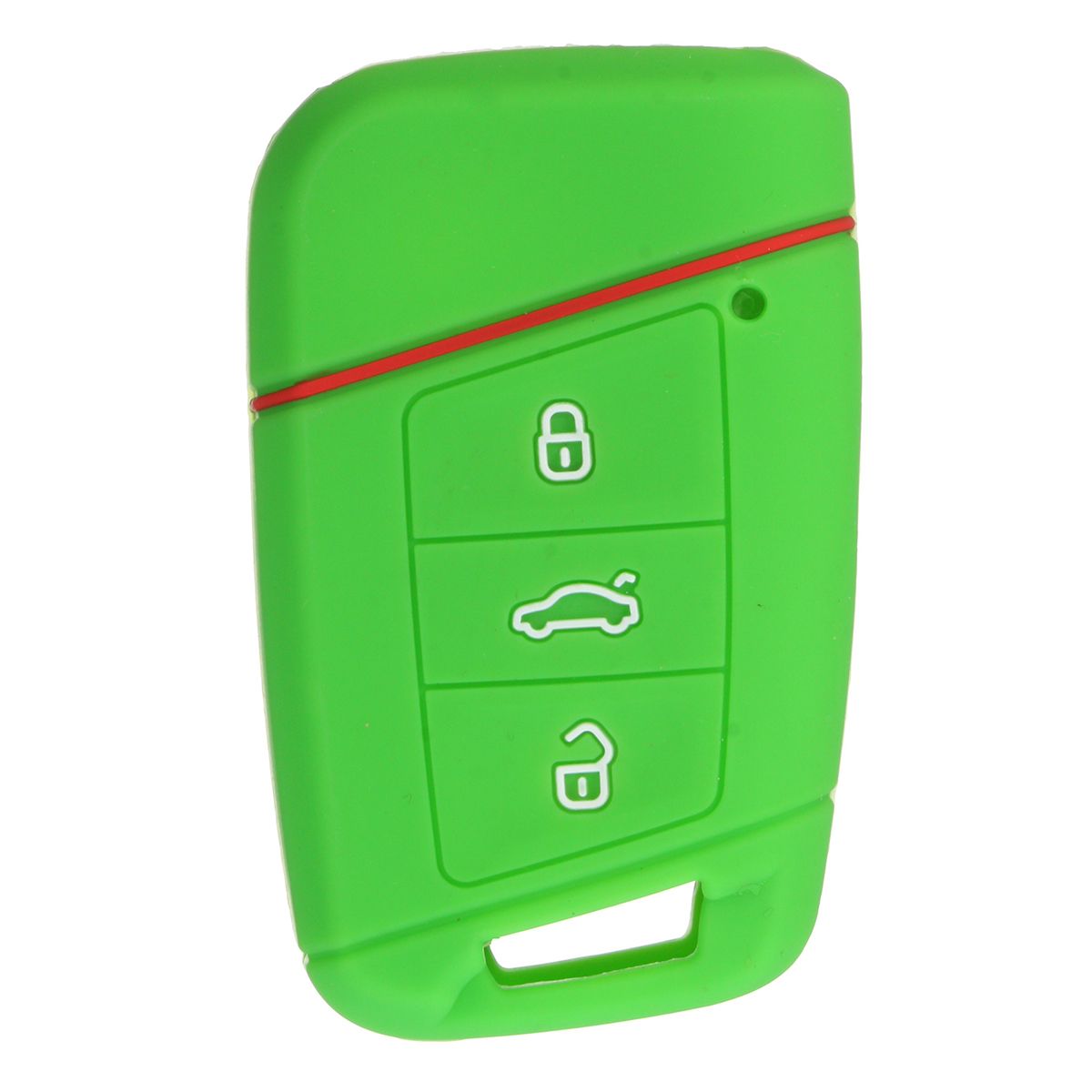 Car-Key-Case-3-Buttons-Silicone-Remote-Key-Case-cover-FOB-For-VW-1169712