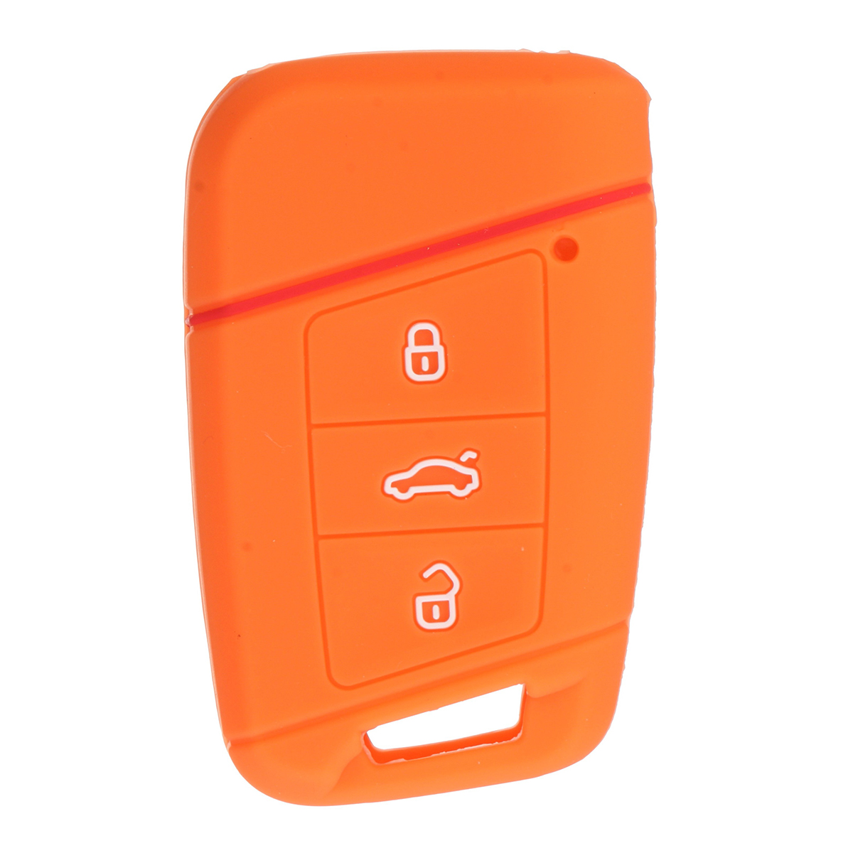 Car-Key-Case-3-Buttons-Silicone-Remote-Key-Case-cover-FOB-For-VW-1169712