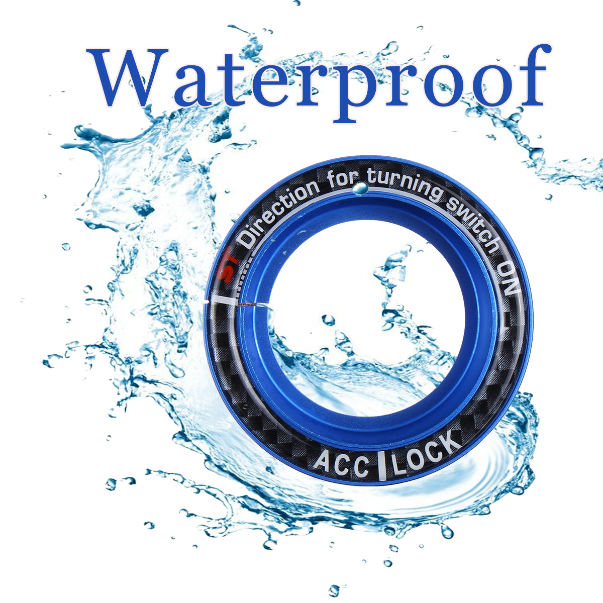 Car-Key-Hole-Switch-Ring-Circle-Cover-Trim-For-Ford-Focus-1685797