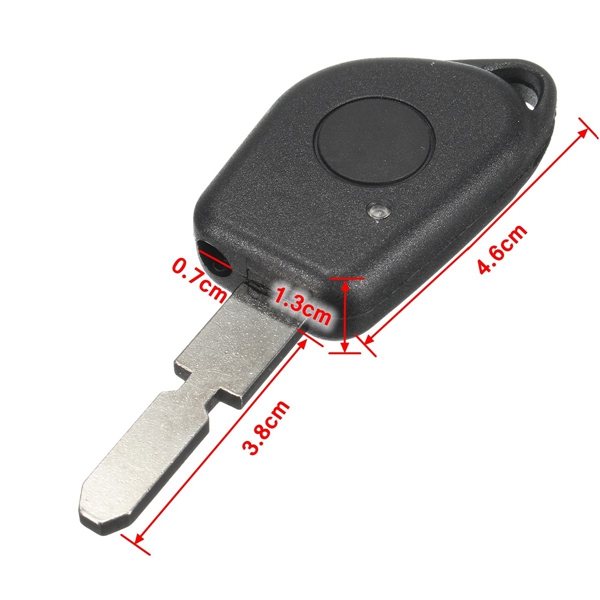 Car-Remote-Key-Fob-Case-Shell-One-Button-Blank-Blade-Replacement-for-PEUGEOT-406-1068186