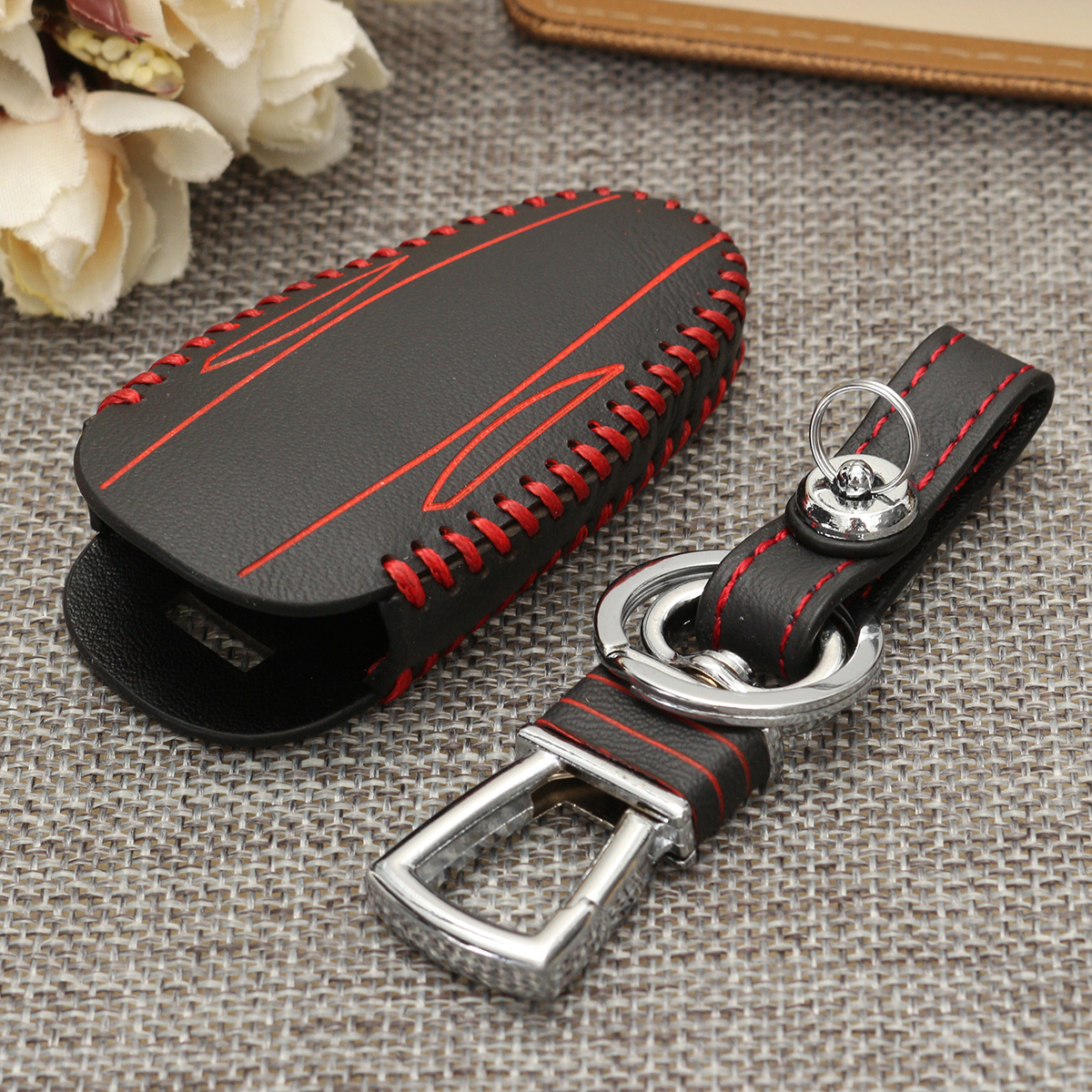 Car-Smart-Remote-Key-Fob-Case-Holder-Cover-For-Tesla-1169911