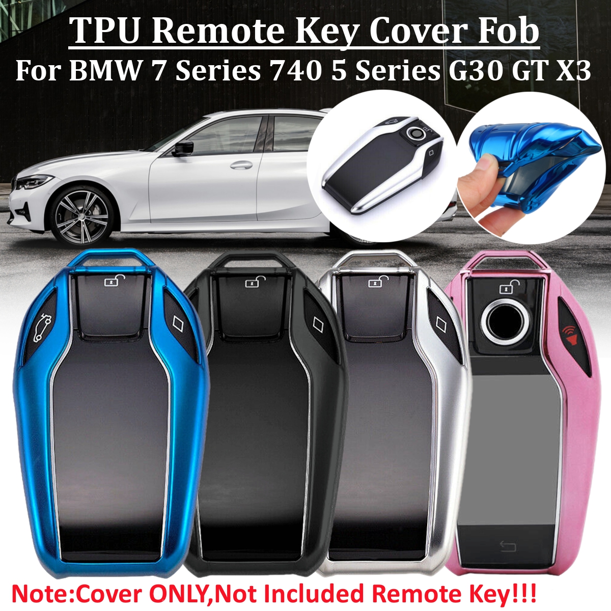 Car-TPU-Remote-Smart-Key-Fob-Cover-For-BMW-7-Series-740-5-Series-G30-GT-X3-1645249