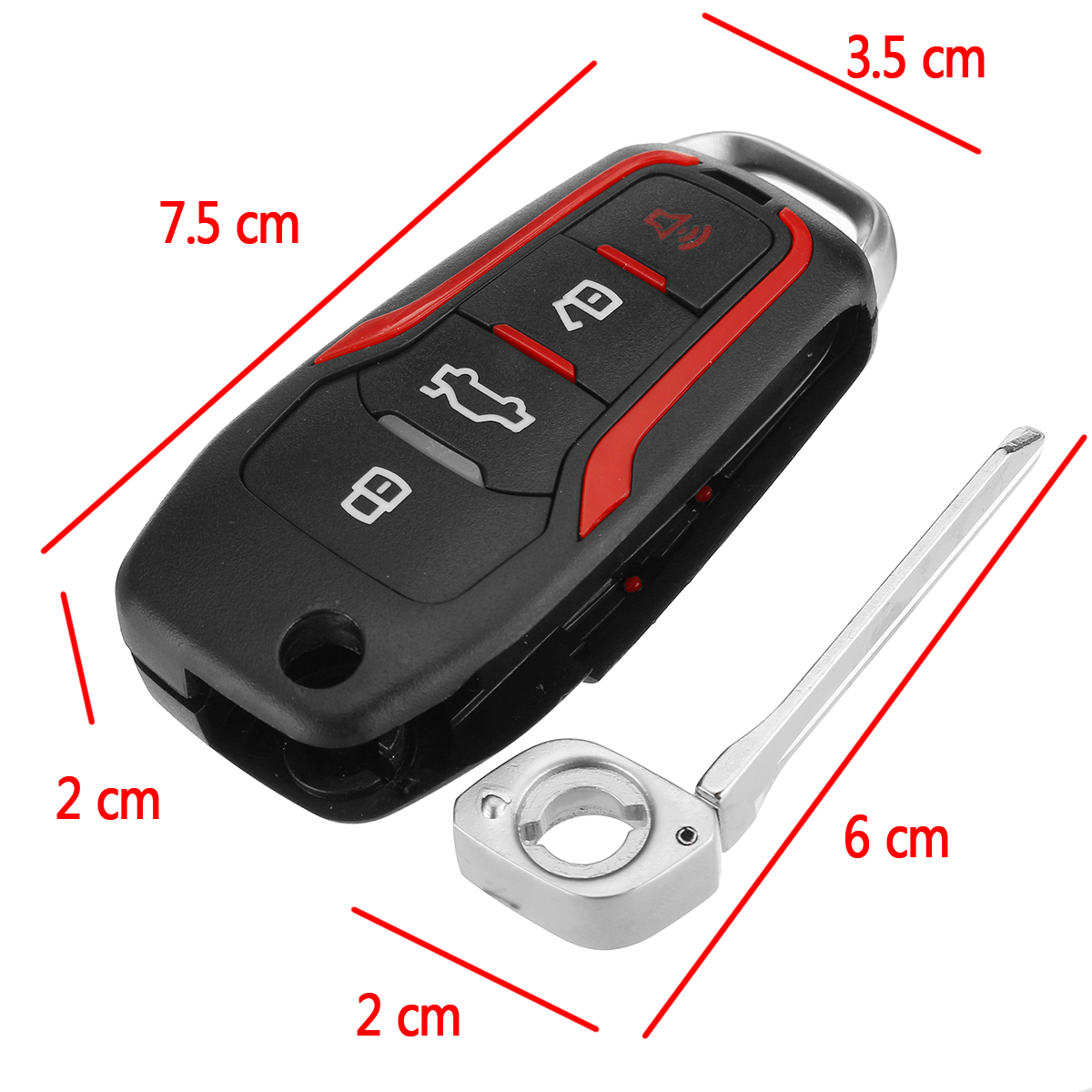 Car-Upgraded-Remote-Key-Fob-315MHz-4D63-For-FordLincolnMercury-1682824