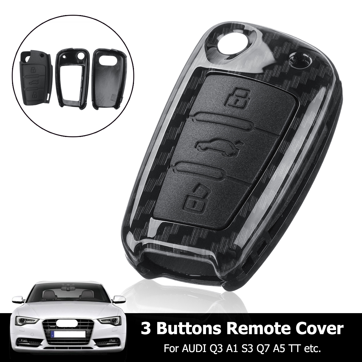 Carbon-Fiber-Remote-Key-Cover-Fob-for-Audi-A4-A3-A6-A7-A8-Q3-Q5-S4-R8-TT-1372617