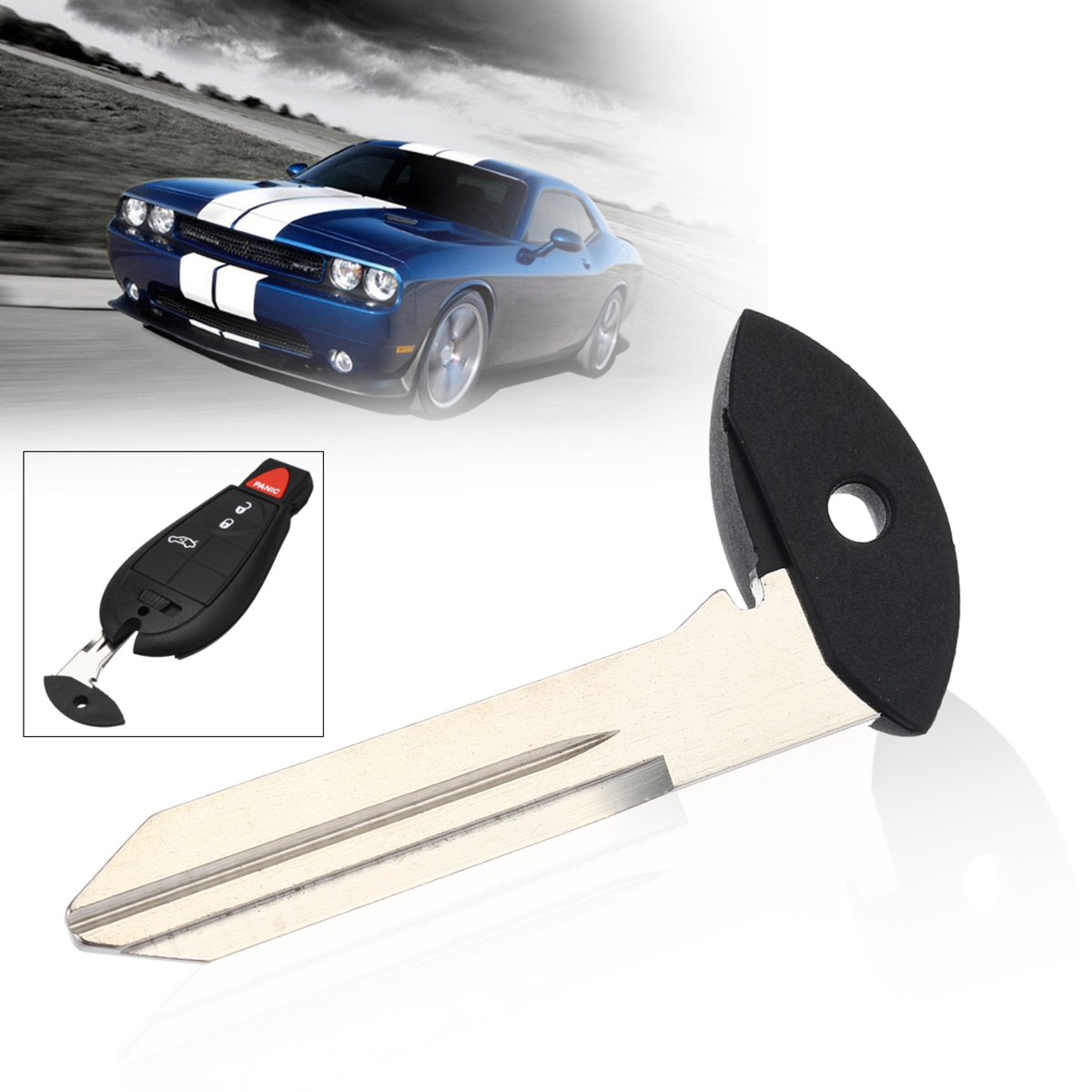 Emergency-Replacement-Remote-Key-Fob-Uncut-Blade-Insert-For-ChryslerDodgeJeep-1293774