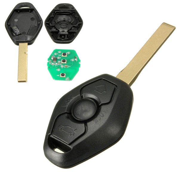 Entry-Remote-Key-Fob-Transmitter-Clicker-W-Uncut-Blade-315MHz-For-BMW-E46-1000905
