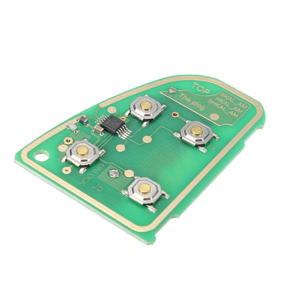 Flip-Remote-Key-Circuit-Board-433-Mhz-4-Button-for-JAGUAR-X-Type-XJ-XJR-1076923