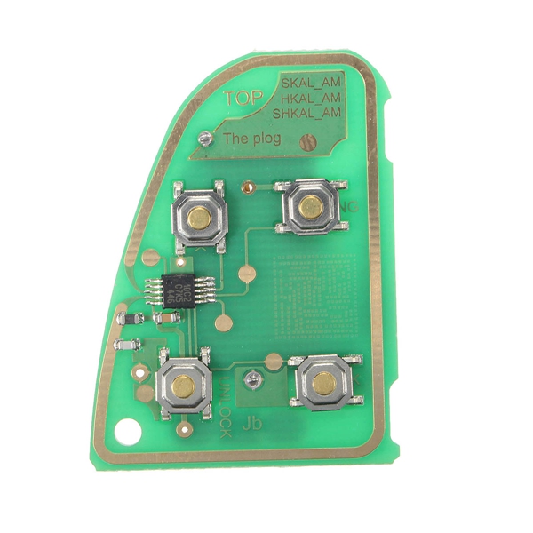 Flip-Remote-Key-Circuit-Board-433-Mhz-4-Button-for-JAGUAR-X-Type-XJ-XJR-1076923