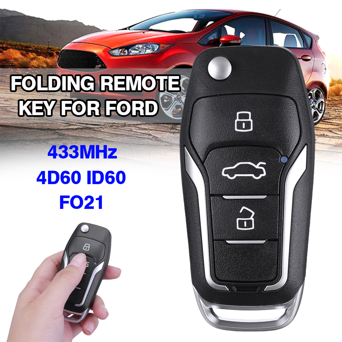 Folding-Remote-Key-Fob-433MHz-4D60-ID60-Chip-FO21-For-Ford-Mondeo-Focus-Transit-1598803