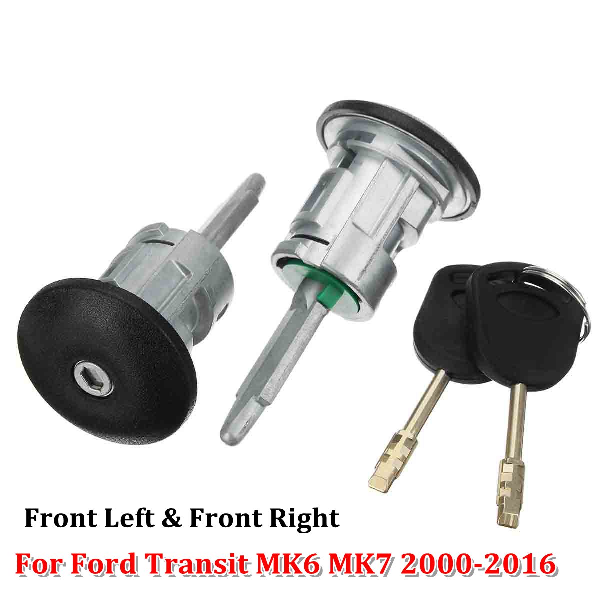 Front-Left-Right-Door-Lock-Barrels2-Key-for-Ford-Transit-MK6-MK7-2000-2016-1366761